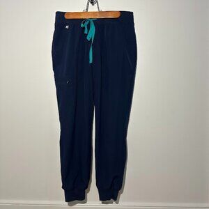 Figs FREEx jogger scrubs Navy Small Petite